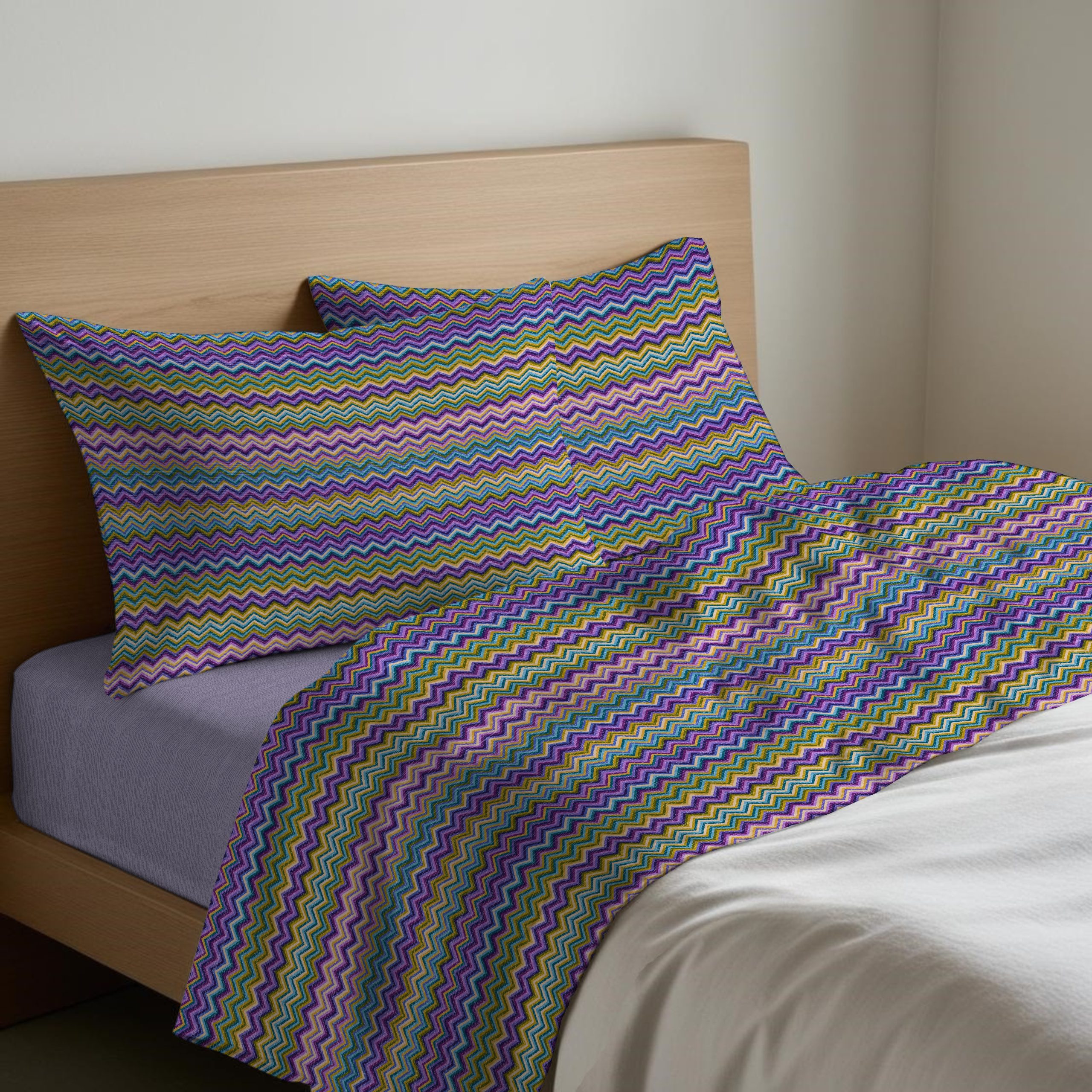 COMPLETO LETTO IN COTONE BAIA - LINEA QUADRIFOGLIO - immagine 5